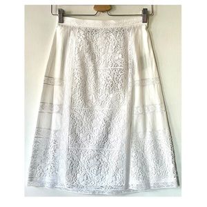 Burberry Lace Skirt